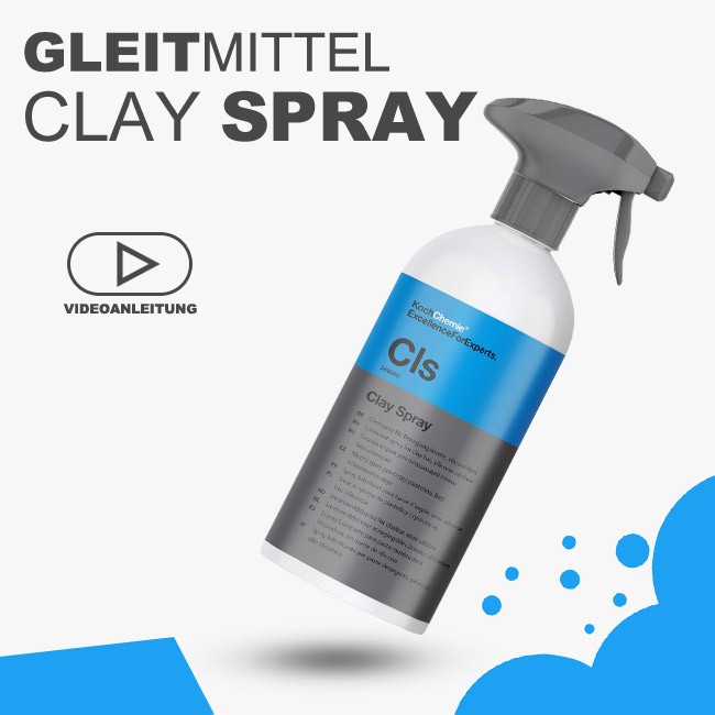 Gleitmittel Clay Spray 0,5L