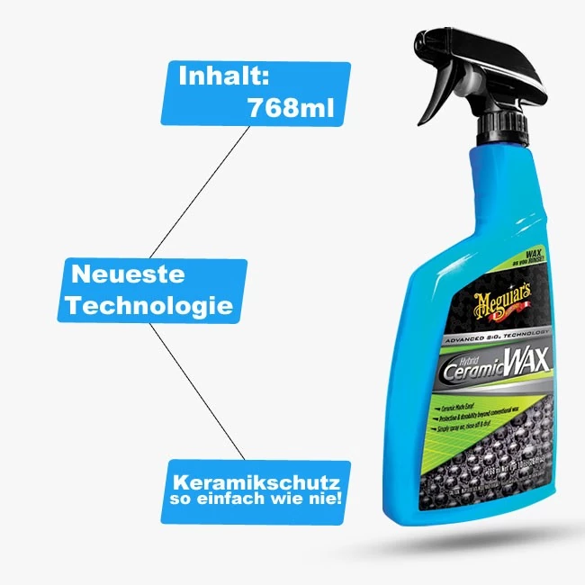 Hybrid Ceramic Wax Spray 0,76 L Meguiars