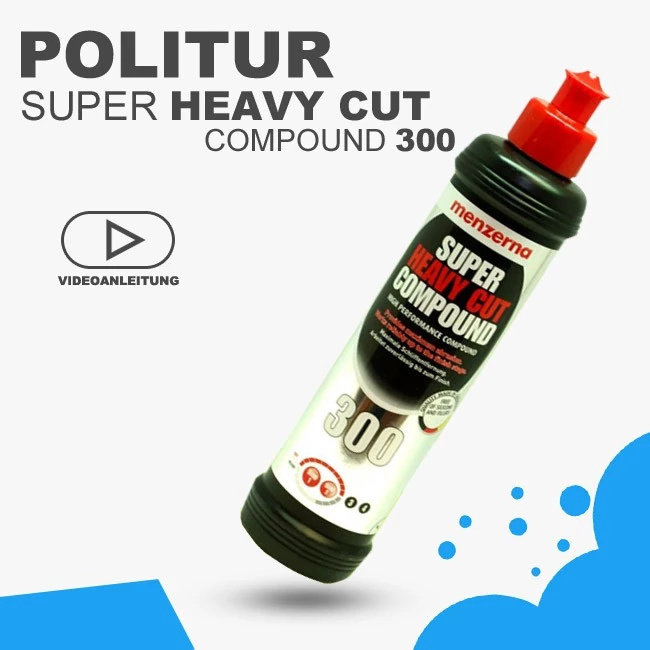 Politur Super Heavy Cut Compound 300 0,25 L Menzerna