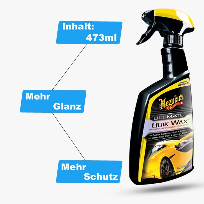 Preview: Sprühwachs Ultimate Quik Wax 0,473 L Meguiar's