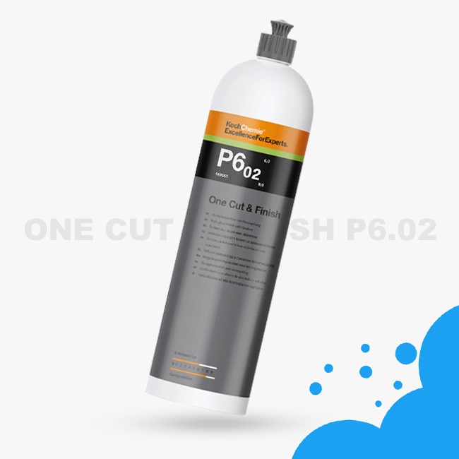 Preview: Koch Chemie Politur P6.02 One Cut & Finish Maschinenpolitur mit Versiegelung 1L