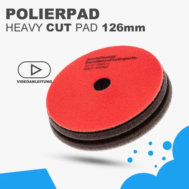 Heavy Cut Pad 126mm KCx Heavy Cut Pad 126mm KCx