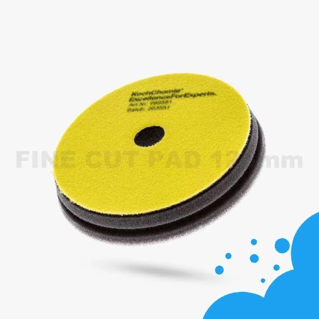 Koch Chemie Polierpad 125mm Fine Cut Pad Gelb Klett 999581 Koch Chemie Polierpad 125mm Fine Cut Pad Gelb Klett 999581