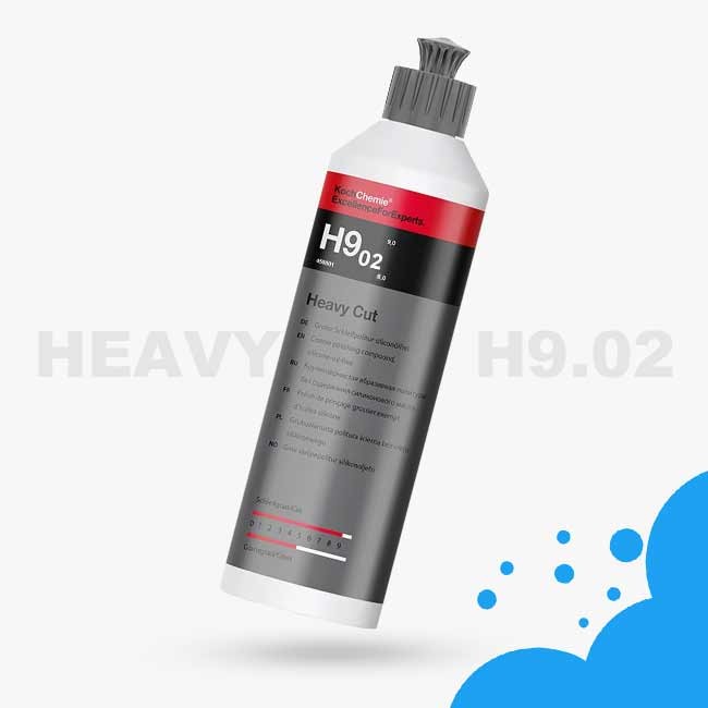 Koch Chemie Politur H9.02 Heavy Cut Maschinenpolitur 250ml Koch Chemie Politur H9.02 Heavy Cut Maschinenpolitur 250ml